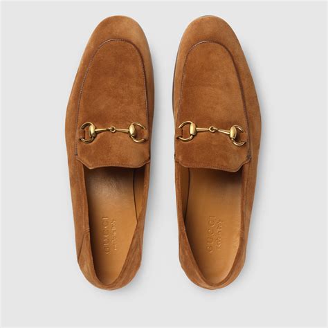 gucci brown suede horsebit loafers|gucci horsebit detailed leather loafers.